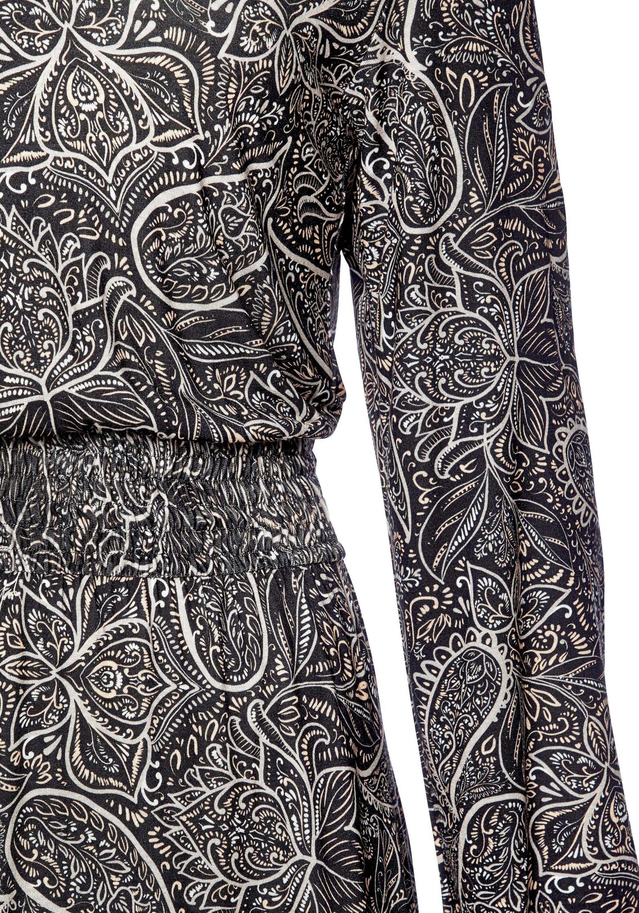 LASCANA Kleid in Schwarz