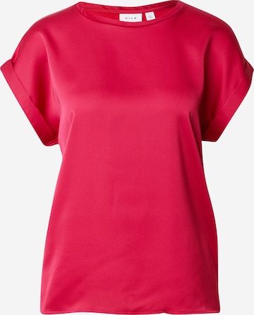 VILA Shirt 'ELLETTE' in Red: front