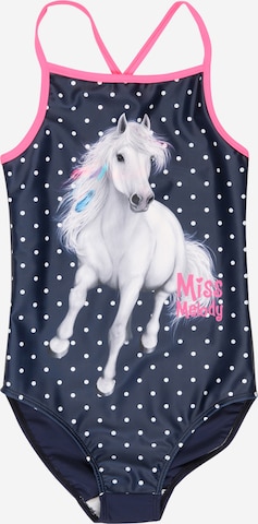 Maillot de bain Miss Melody en bleu : devant