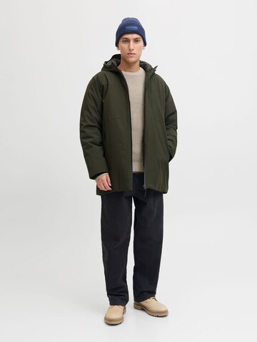 JACK & JONES - Parca de invierno 'JWHPlanet' en verde