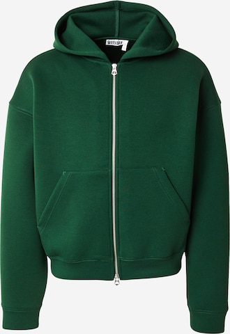 Sweat-shirt 'Simon' WEEKDAY en vert : devant
