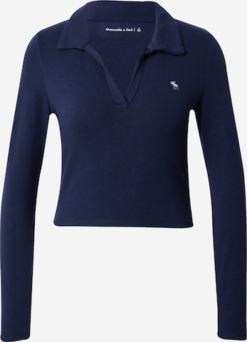 Abercrombie & Fitch Shirt in Blauw: voorkant