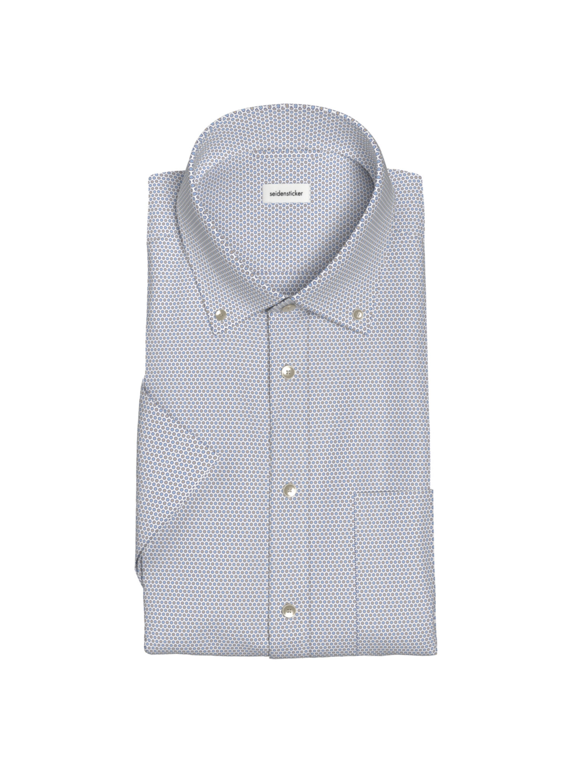 Coupe regular Chemise SEIDENSTICKER en beige