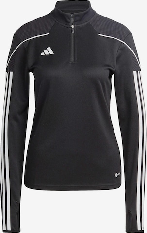 ADIDAS PERFORMANCE - Camisa funcionais 'Tiro 23 League' em preto: frente