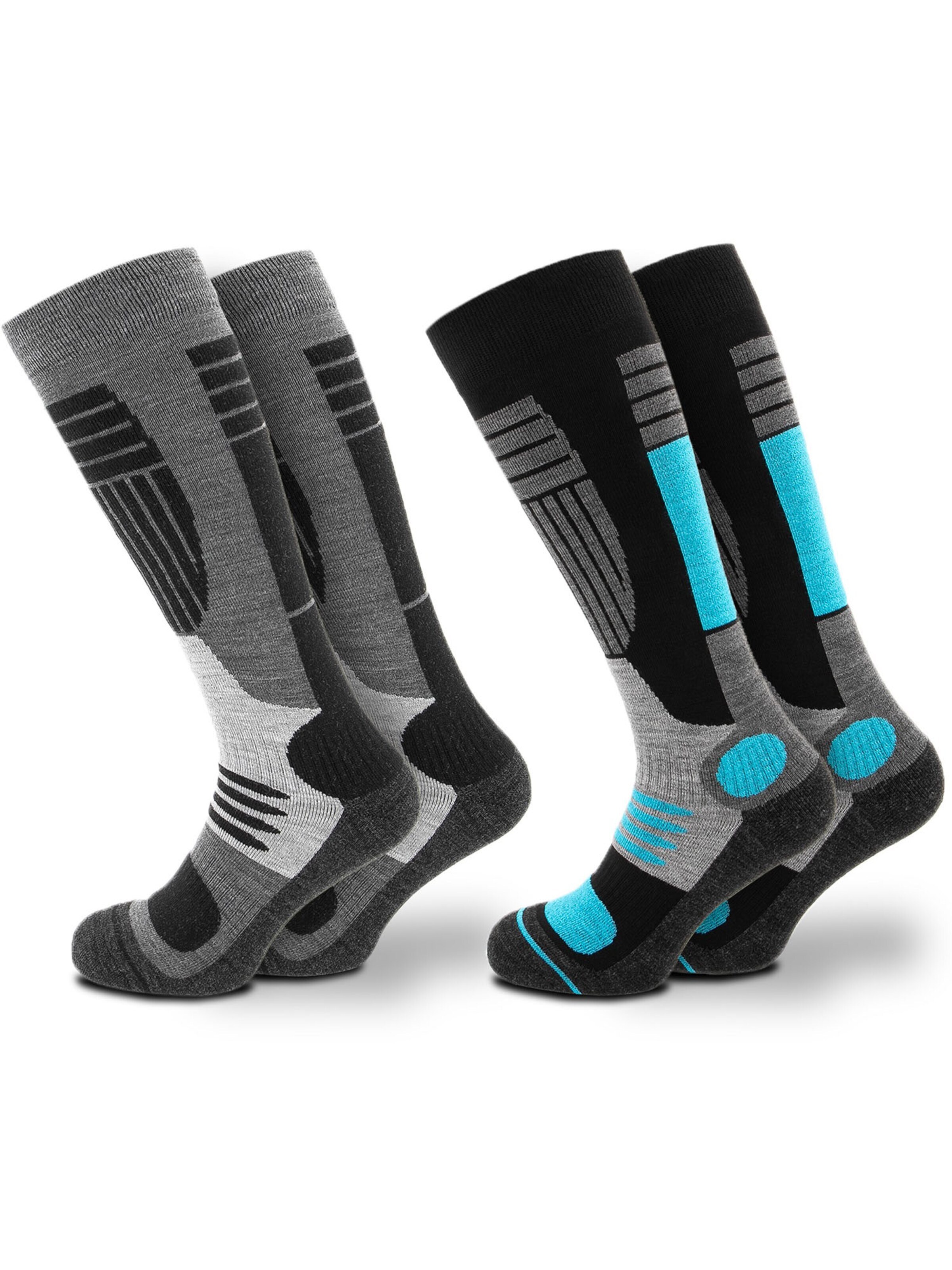 Occulto Sports socks 'Ski Maria' in Grey: front