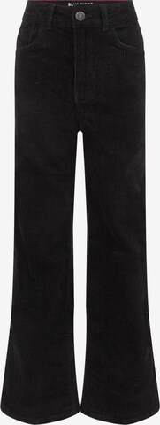 WE Fashion Flared Trousers in Black: front