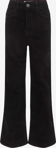 WE Fashion Flared Pants in Black: front