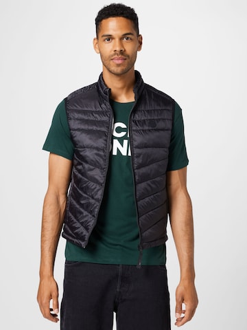 Gilet 'Ehero' JACK & JONES en noir : devant