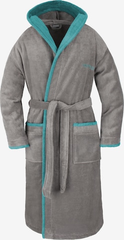 normani Long Bathrobe in Grey: front