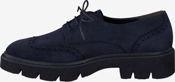 Paul Green Lace-Up Shoes in Blue