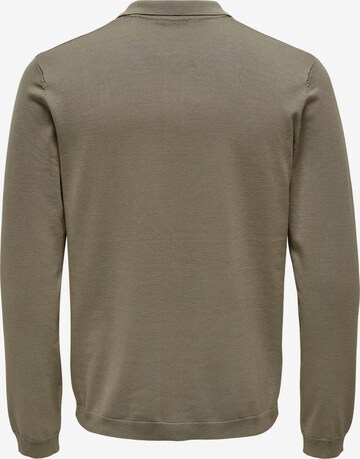 Only & Sons Pullover 'Wyler' in Grau