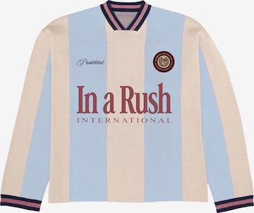 Pullover di Prohibited in blu: frontale