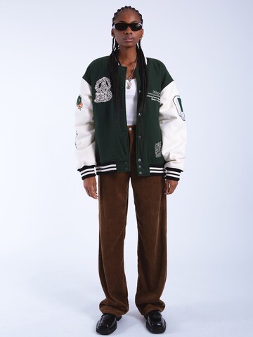 Dr. Denim Between-season jacket 'Annivarsity' in Green