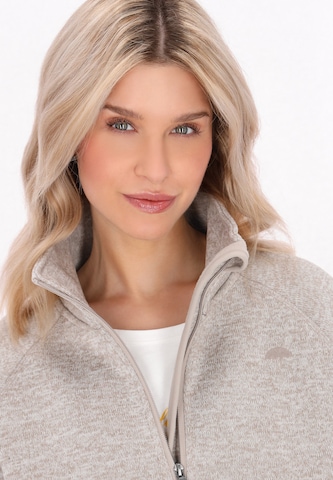 Schmuddelwedda Fleece jas in Beige