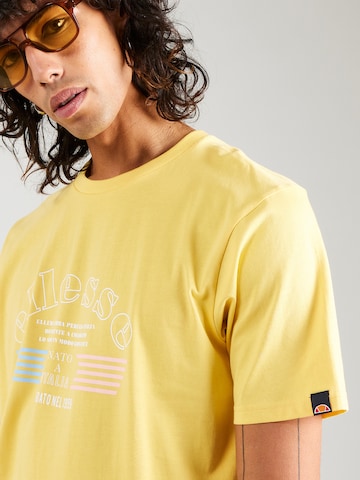 ELLESSE Shirt 'Giambettio' in Yellow