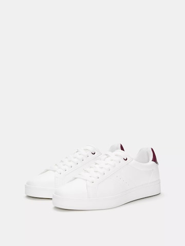 Pull&Bear Sneaker in Weiß