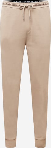 Pantaloni di Calvin Klein Jeans in beige: frontale