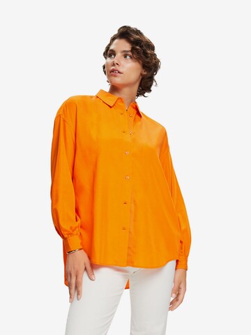 ESPRIT Blouse in Oranje: voorkant