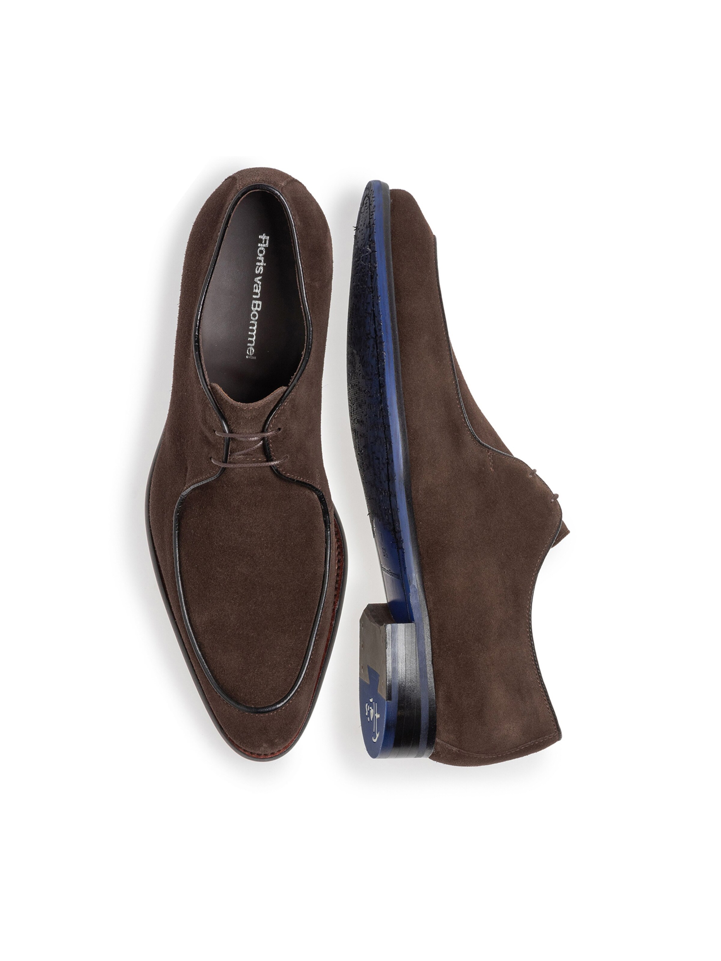 Scarpa stringata 'De Stapper 54' di Floris van Bommel in marrone