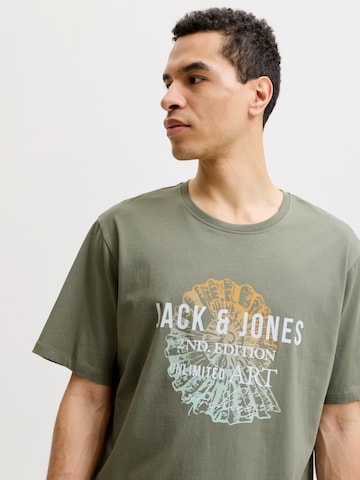 JACK & JONES Μπλουζάκι 'JJGRADIENT' σε γκρι