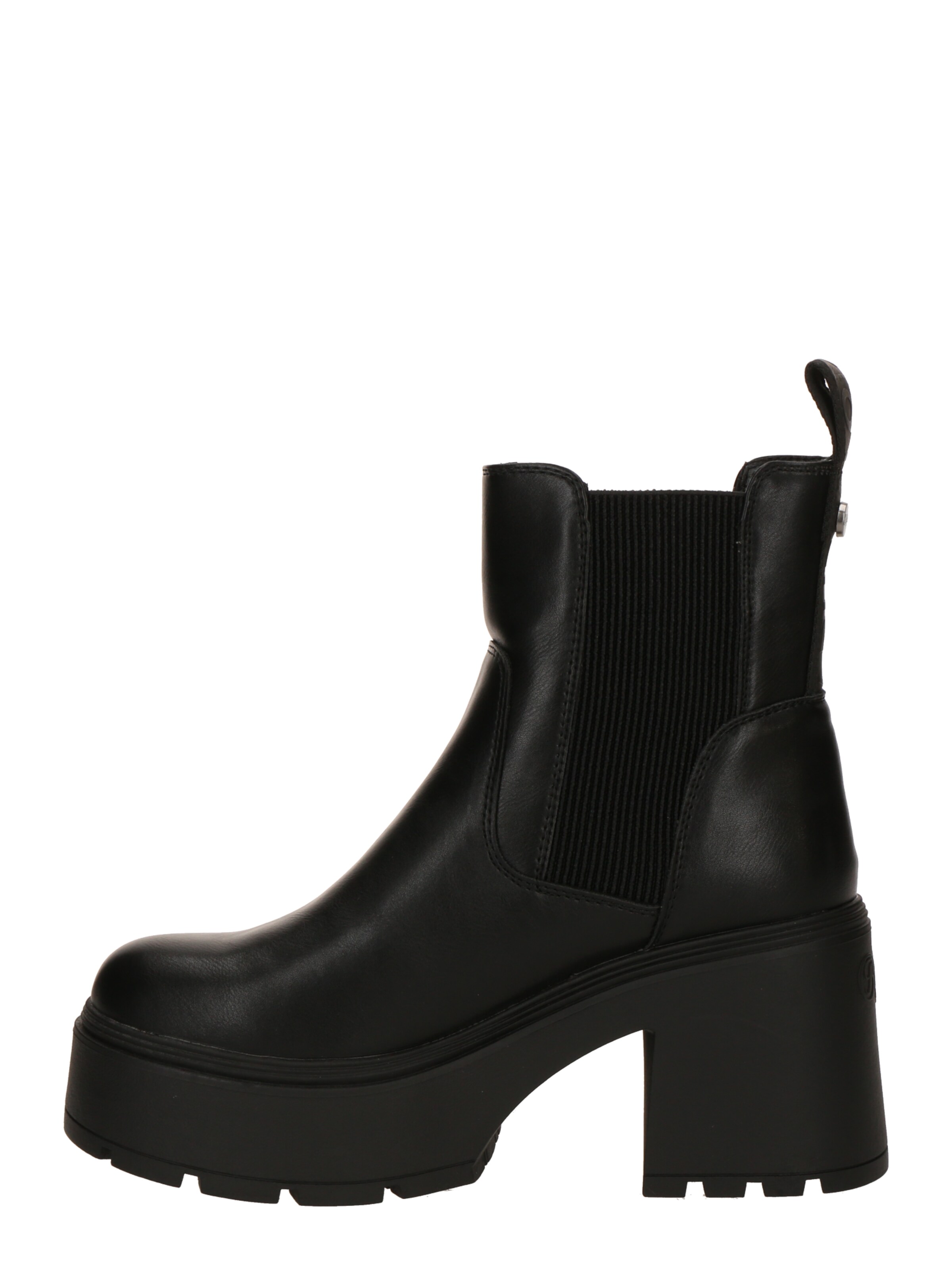 BUFFALO Chelsea boots 'Mila' in Zwart