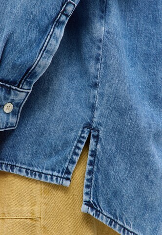 MUSTANG Bluse 'Style Adona' in Blau
