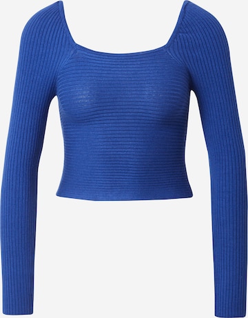 PIECES Pullover 'HILA' in Blau: predná strana