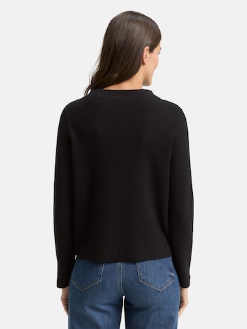 TOM TAILOR Sweater in Black
