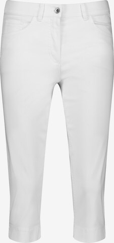 GERRY WEBER Skinny Pants in White: front