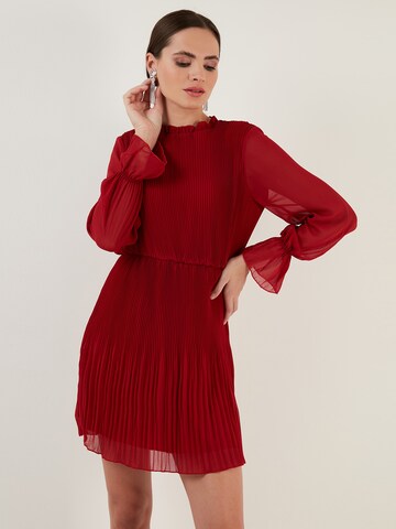 LELA Cocktailjurk in Rood