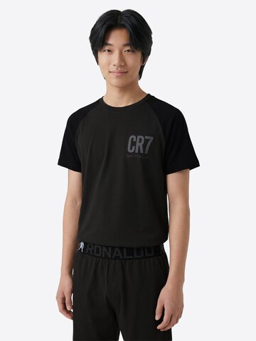CR7 - Cristiano Ronaldo Pyjama ' Boys BASIC Short ' in Schwarz
