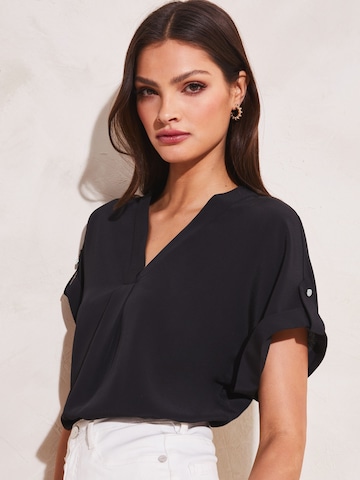 Lipsy Bluse in Schwarz: Vorderseite