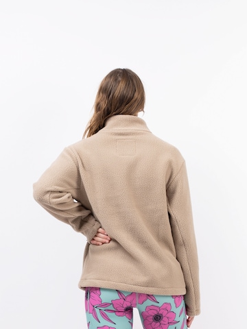 Eivy Athletic fleece jacket in Beige