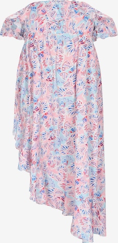 Robe d’été joella en rose : devant