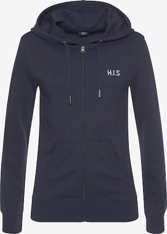 H.I.S Sweatjacke in Blau: predná strana