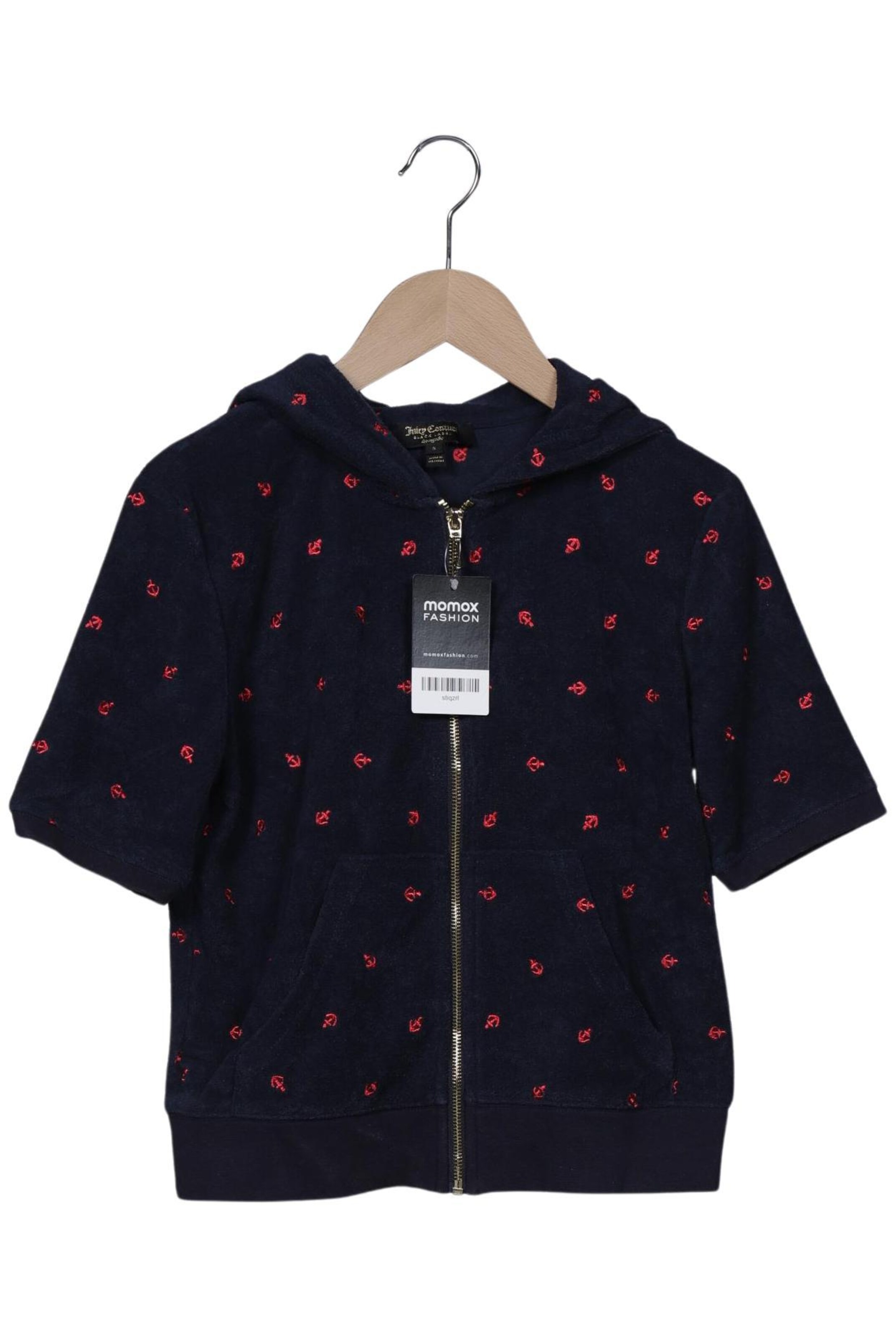 Juicy Couture Sweatshirt & Zip-Up Hoodie in S in Blue: front