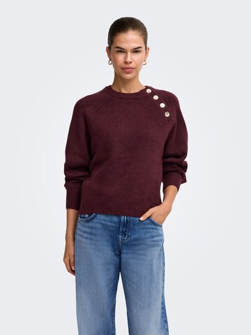Pullover 'ONLEmma' di ONLY in rosso: frontale