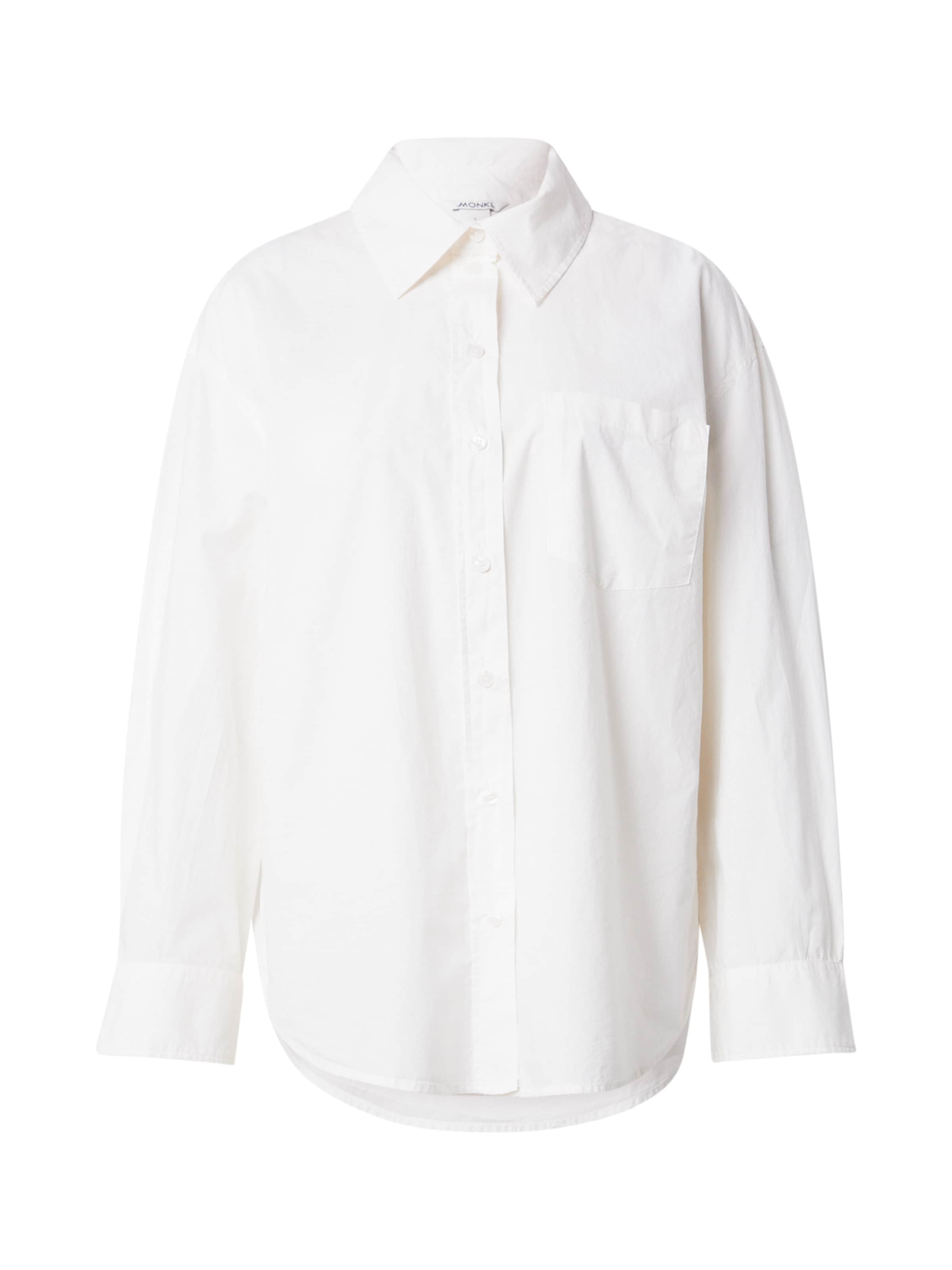 Camicia da donna di Monki in bianco: frontale