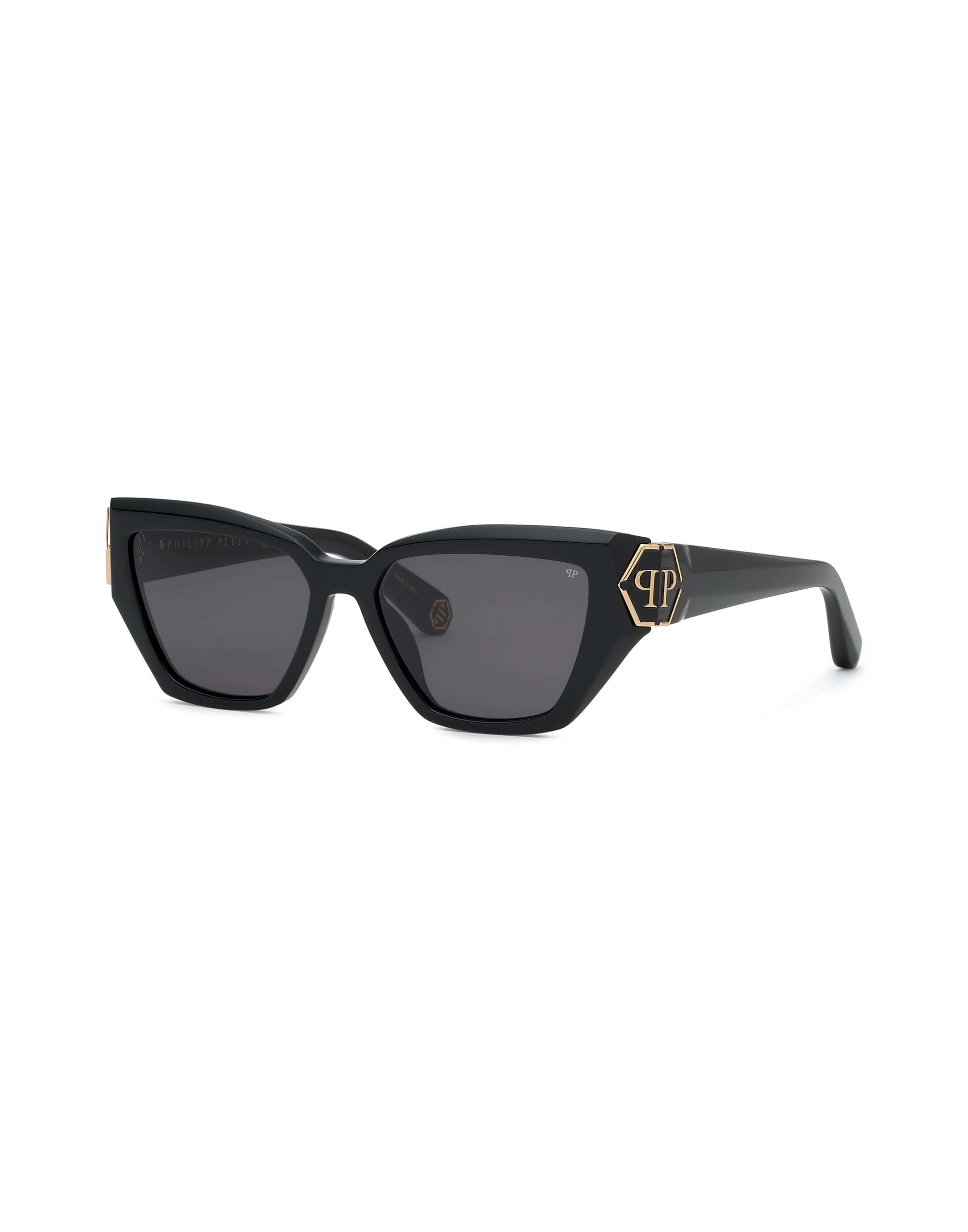 Philipp Plein Sunglasses 'Brave' in Black: front