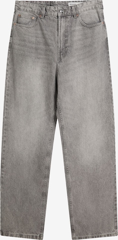 Baggy Jean Bershka en gris : devant