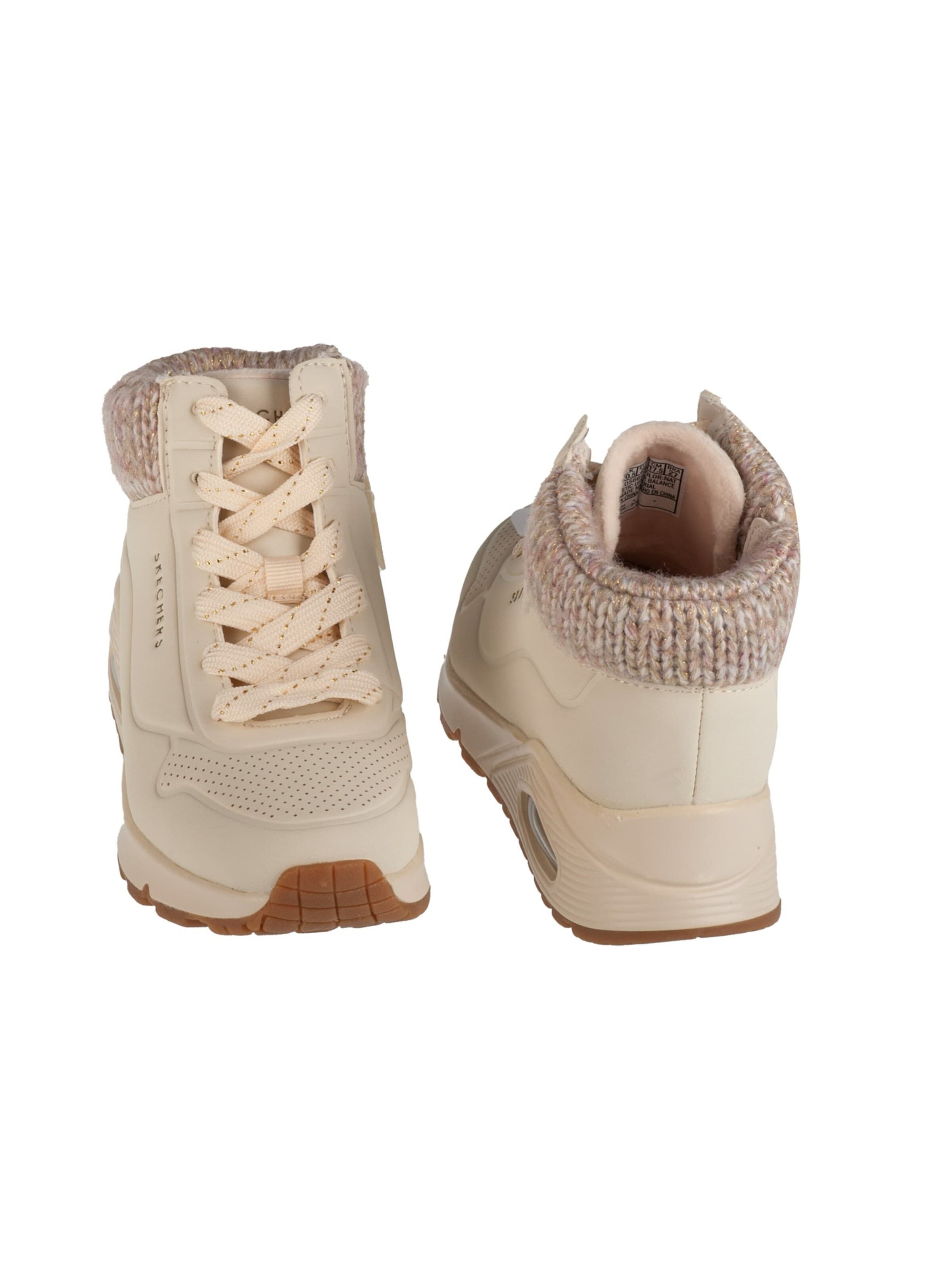 SKECHERS Sneaker high 'Uno Gen1 - Darling Daze' in Beige