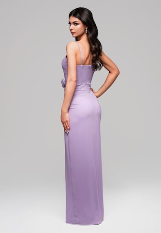 Ombre Avondjurk in Lila