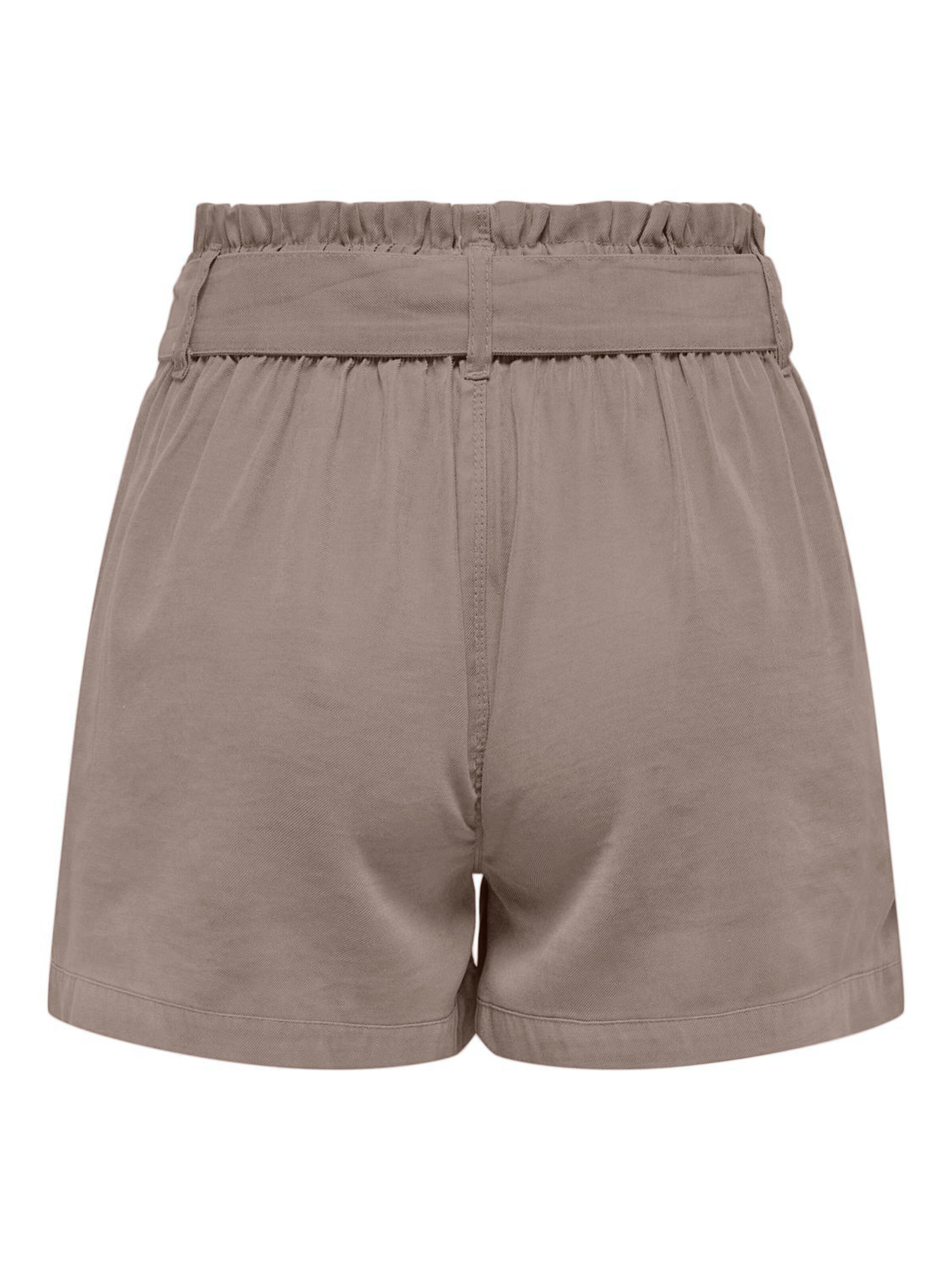 ONLYLoosefit Hlače s naborima 'ONLARIS' - siva boja