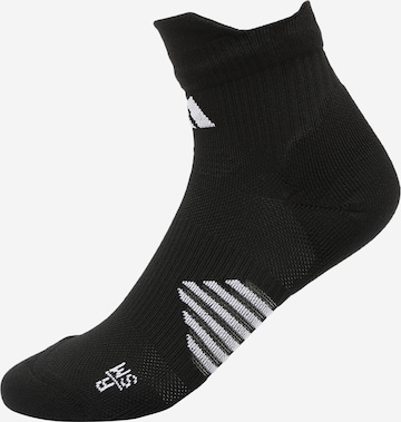 ADIDAS PERFORMANCE Athletic Socks 'X Supernova Quarter Performance' in Black: front