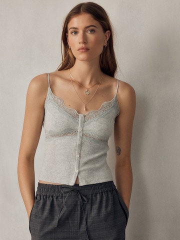Next Top in Grau: Vorderseite