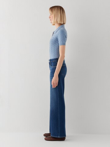 Mavi Wide leg Jeans 'Viveca' in Blue