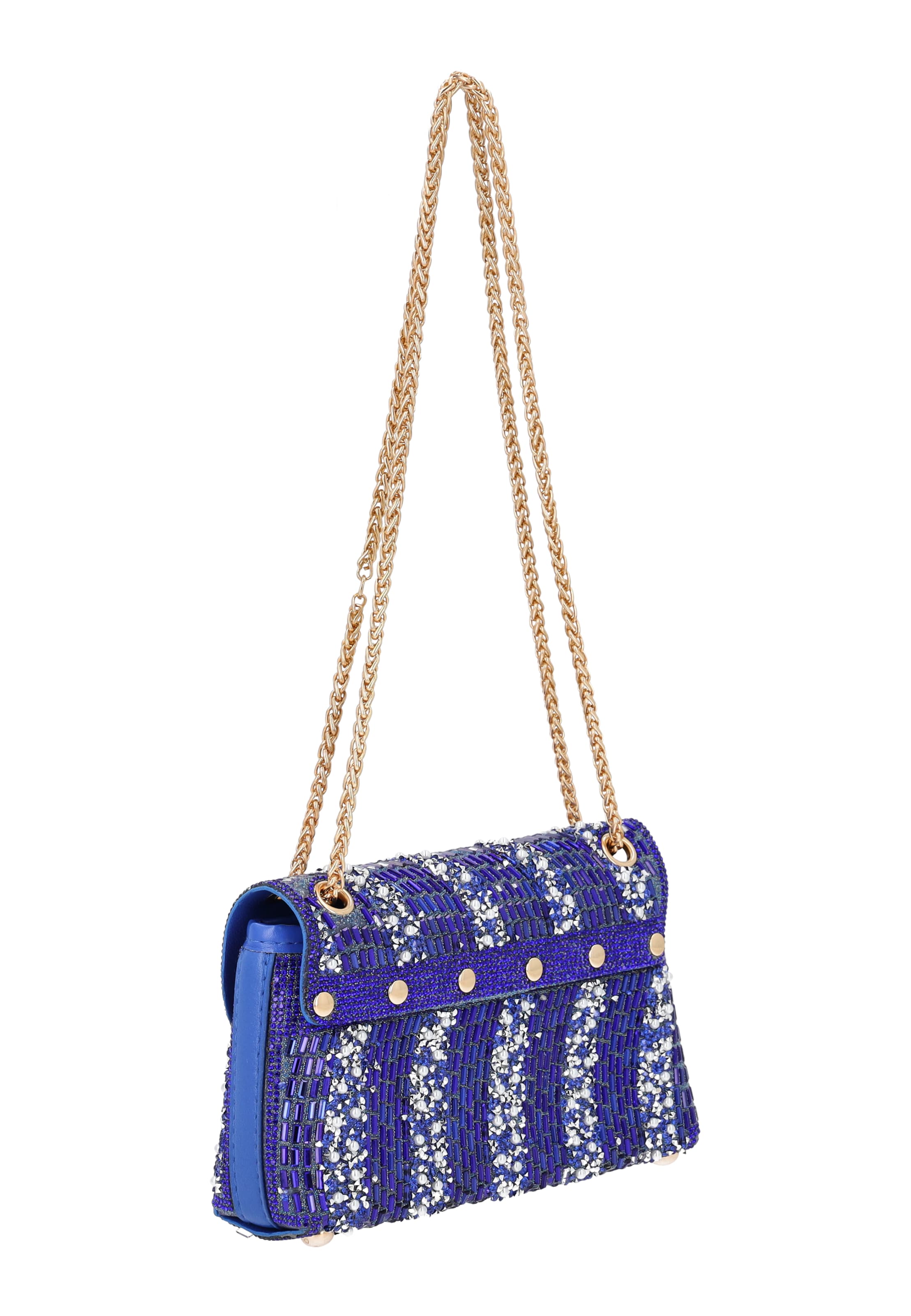 Sac bandoulière faina en bleu