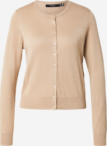 VERO MODA Neuletakki 'VMBLAZE' värissä beige: etupuoli
