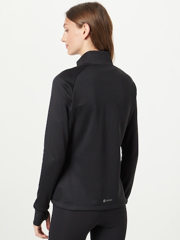 ADIDAS GOLF Athletic Jacket in Black