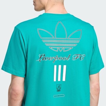 ADIDAS ORIGINALS Shirt 'FC Liverpool Terrace Icons' in Green